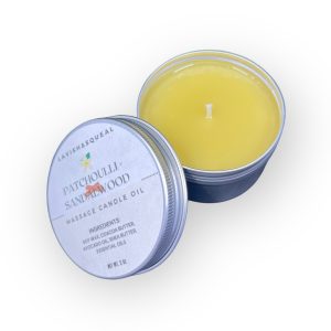 Patchouli & Sandalwood 
Massage Candle Oil