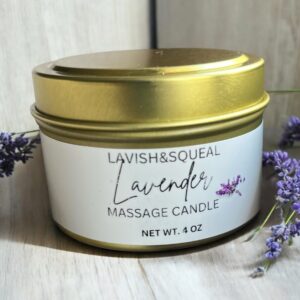 Lavender 
Massage Candle